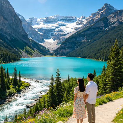 加拿大温哥华+卡尔加里+幽鹤国家公园+班夫4日3晚拼小团