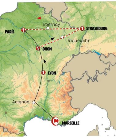4D3N • Charms of Burgundy and Alsace