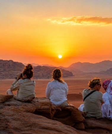 2D1N • 2 Days Local Wadi Rum: Jeep Tour, Camel Trek & Desert Camp