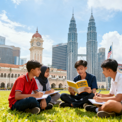 主题营地·马来西亚 大手拉小手14天13晚亲子共学研学营 |1  项非遗巴迪蜡染工艺实践 +  9  处马来标志场景   马来亚大学、马来西亚独立广场、双子塔、唐人街、鬼仔巷+2  周沉浸式英语学习课程