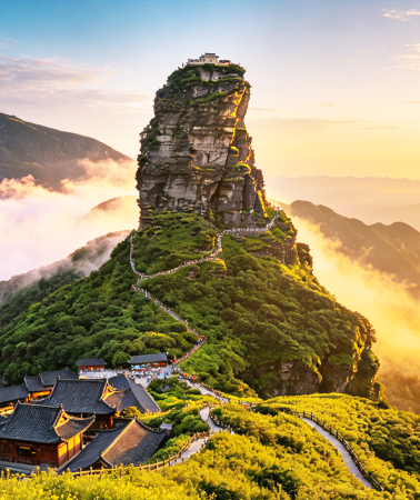 6D5N • Huangguoshu Waterfall + Zhenyuan County + Xijiang Qianhu Miao Village + Libo + Fanjing Mountain