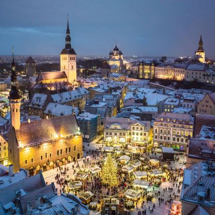 芬兰罗瓦涅米+凯米+列维+赫尔辛基+塔林8日7晚私家团