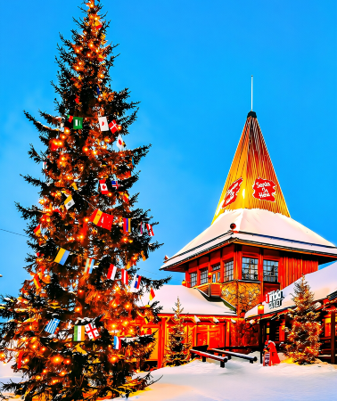 8D7N • Customize your trip:UK + Norway + Finland: London + Windsor Castle + Tromsø + Santa Claus Village + Whale-watching and Aurora-chasing + Meet Santa at Santa Claus Village
