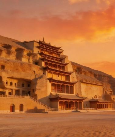 6D5N • Zhangye Colorful Danxia Scenic Spot + Jiayuguan Guancheng + Mogao Grottoes + Mingsha Mountain and Crescent Spring