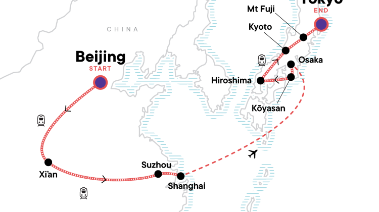 16-Day China and Japan Express: Beijing to Tokyo