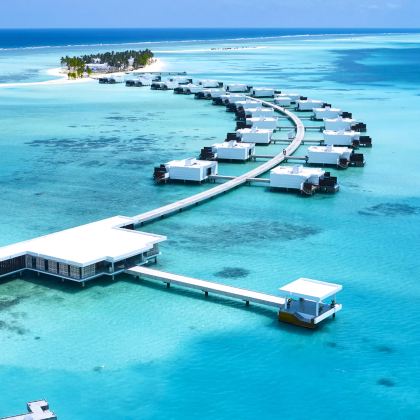 马尔代夫悦宜湾奢享岛Riu Palace6日4晚自由行