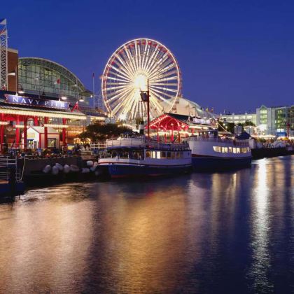 美国芝加哥+底特律8日7晚私家团