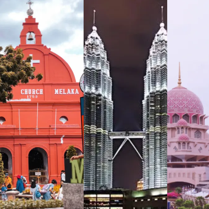 马来西亚槟城+新加坡+马六甲+吉隆坡+怡保6日4晚跟团游