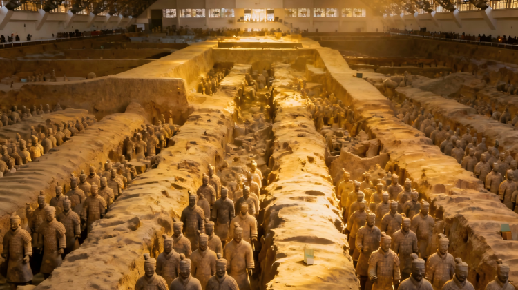 4D3N · Group Tours · Top choice for vacation + Meet Ancient China: Terracotta Warriors, Hanfu & Xi'an Flavors + Xi'an + Emperor Qinshihuang's Mausoleum Site Museum + Huaqing Palace