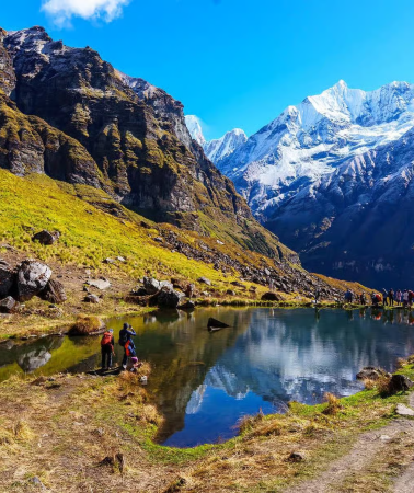 11D10N • Nepal 11-day 10-night private tour: Kathmandu - Pokhara - ABC Annapurna Base Camp Trek: English-speaking Sherpa guide & Domestic round-trip flights included
