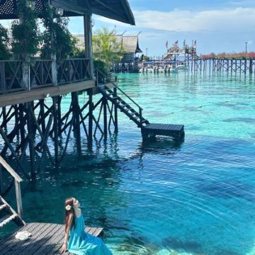 马来西亚沙巴仙本那+卡帕莱岛+敦沙卡兰海洋公园5日4晚私家团