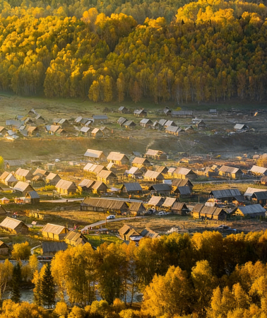 12D11N • Xinjiang + Xinjiang Kanas National Geopark + Hemu Scenic Area + Sayram Lake + Tianshan Tianchi + World Mystery Town