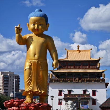 蒙古乌兰巴托+成吉思汗骑马雕像+特日勒吉国家公园+成吉思汗广场+甘丹寺4日3晚自由行