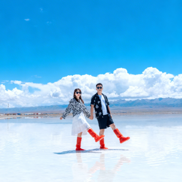 青海湖景区+茶卡盐湖+青海湖金沙湾自然保护区2日1晚自由行