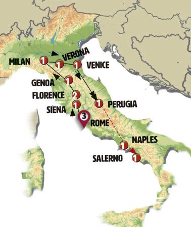 13D12N • Treasures of Italy