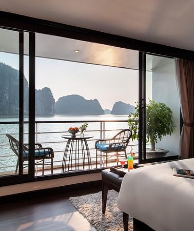 2D1N • Mon Chéri Cruise 5 star: Unique 2 Days Tuan Chau - Halong bay - Lan Ha Bay