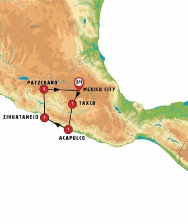 8D7N • Mexico: Between Beaches and Magic Villages
