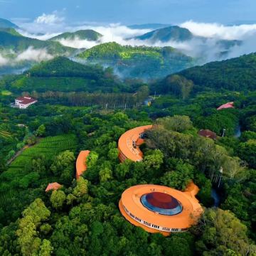 客天下客家小镇景区+雁南飞茶田景区+梅州千佛塔2日1晚私家团