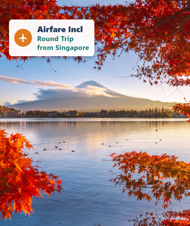 8D6N • Airfare Incl · Sakura Japan: Tokyo + Mt. Fuji + Takayama + Shirakawa-go + Kyoto + Osaka · Cherry Blossom Season · 2 Free Days + Consecutive Stays · Meals Incl · SG Departure