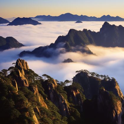 万仙山景区+中华影视村-郭亮村2日1晚跟团游