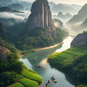 厦门+鼓浪屿+福建土楼+武夷山+泉州6日5晚拼小团