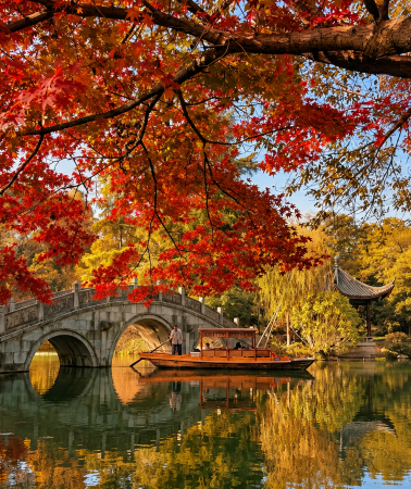 4D3N • Jiangnan Autumn Escape: Hangzhou, Suzhou & Wuzhen Overnight · Night Cruise · Up to 20 Guests