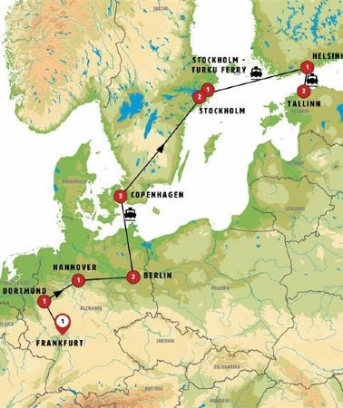14D13N • German Trek End Tallinn