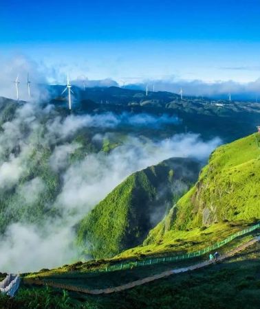 5D4N • Guiyang + Huangguoshu Waterfall + Wumeng grass plain + Wanfenglin Scenic Area
