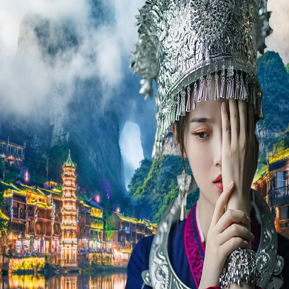 长沙+张家界+大峡谷+天门山+凤凰古城3日2晚跟团游