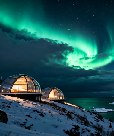 8D7N • Customize your trip: In-depth Norway & Finland Tour: Oslo, Kirkenes + Saariselkä, Helsinki+Aurora glass igloo viewing, Santa Claus Village, Arctic train & husky sled rides