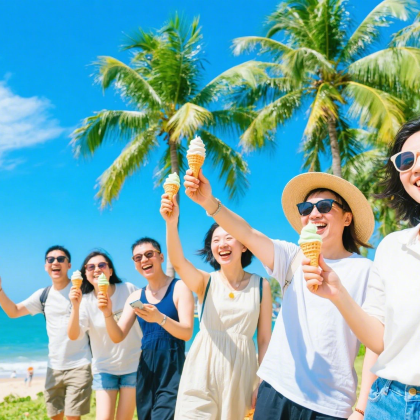 海口+文昌+琼海+万宁+陵水+五指山+三亚+儋州7日6晚私家团