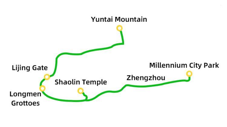 4D3N · Group Tours · Zhengzhou + Luoyang + Kaifeng + Yuntai Mountain Scenic Area