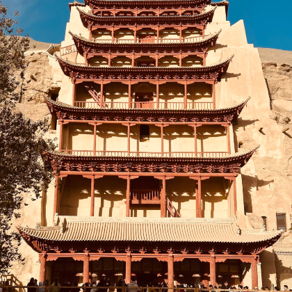 历史人文·甘肃敦煌5天研学实践营【探秘敦煌】敦煌市博物馆+莫高窟探秘-解码石窟艺术+大地之子+悬泉置遗址+敦煌书局+阳关-烽火过阳关+鸣沙山·月牙泉-体验骑骆驼+敦煌印局