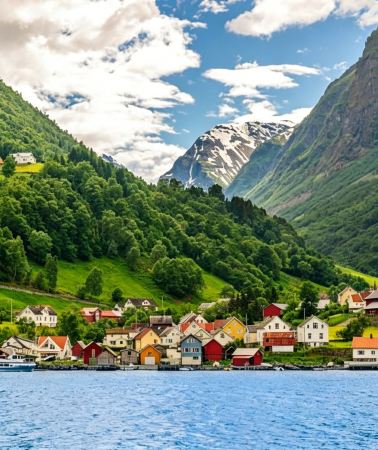 12D11N • Customize your trip: Norway + Denmark: In depth tour of 4 major fjords + Preikestolen Hiking + Briksdal Glacier + Flam Railway + Floibanen Funicular + Hans Christian Andersens Childhood Home
