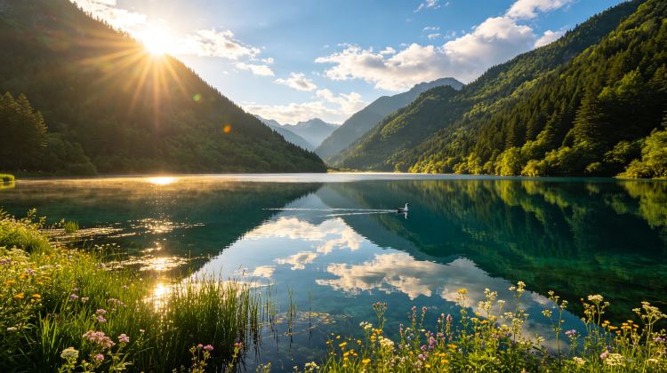 Jiuzhaigou + Huanglong + Chengdu Panda Base + Dujiangyan + Qingcheng Mountain + Leshan Giant