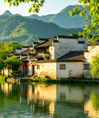 5D4N • Huangshan Scenic Area + Hongcun Village + Huizhou Ancient City + Tangmo Scenic Area + Taohuatan Scenic Area + Rice Paper Culture Park