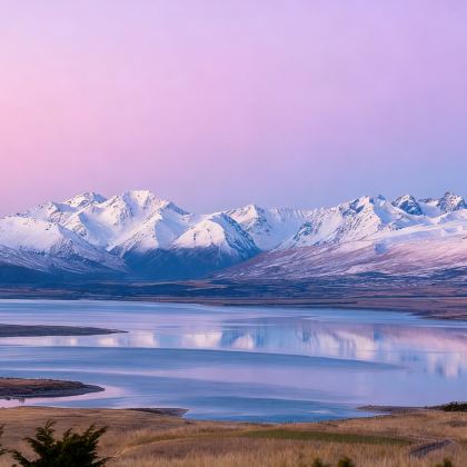 新西兰皇后镇+基督城+特卡波湖+瓦纳卡+箭镇+库克山8日跟团游