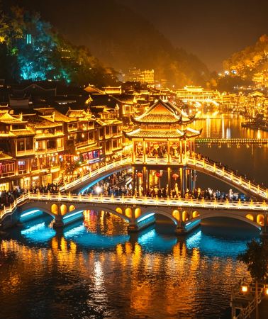 6D5N • Chongqing + Zhangjiajie + Tianmen Mountain National Forest Park + Fenghuang Ancient Town