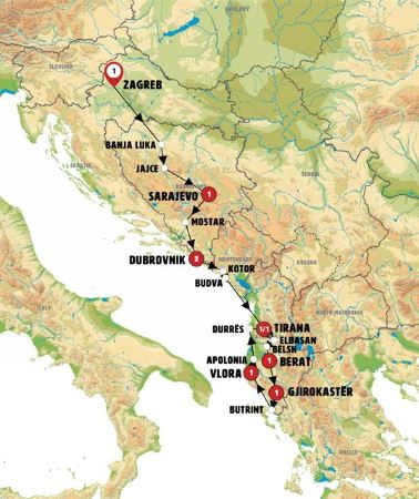 10D9N • Balkans and the Heart of Albania