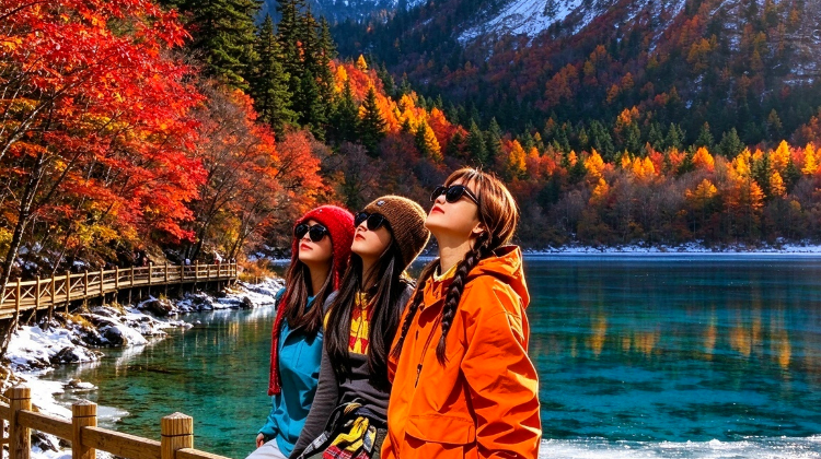 <6天>【成都+九寨沟+四姑娘山景区+黄龙风景名胜区】·8人内小团+动车游九寨+满5人升保姆车+都江堰人工讲解+赠川剧+氧气+旅拍+24h接送机