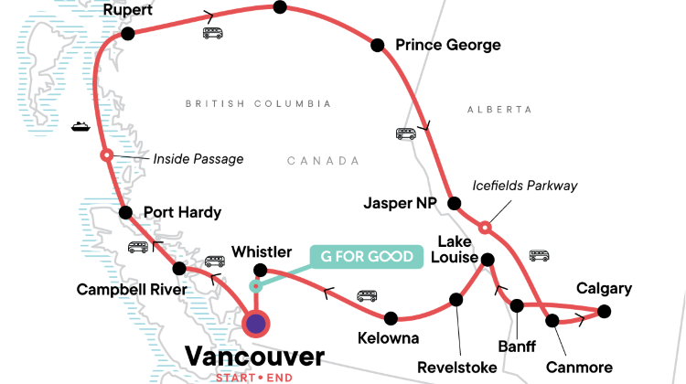 19-Day Canadian Rockies Encompassed