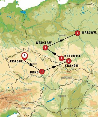 10D9N • Prague, Moravia, and Heart of Poland, Ending in Warsaw