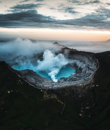 4D3N • Customize your trip: Indonesia + Mount Bromo Sunrise + Climb Ijen Volcano to Witness Blue Fire + Enjoy volcano summit hiking
