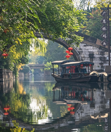 4D3N • Hangzhou departure: Hangzhou & Huzhou — water towns, Mogan Mountain, wetlands & Longjing tea