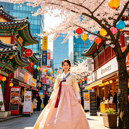 韩国首尔6日5晚跟团游