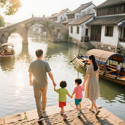 杭州+苏州+乌镇+西塘+周庄5日4晚私家团
