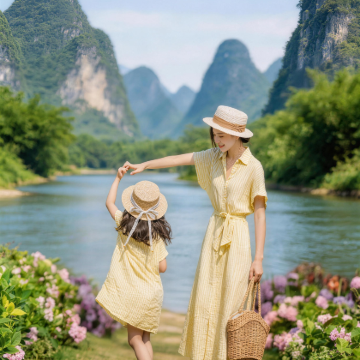 桂林+漓江+阳朔+三江+龙脊梯田5日4晚私家团