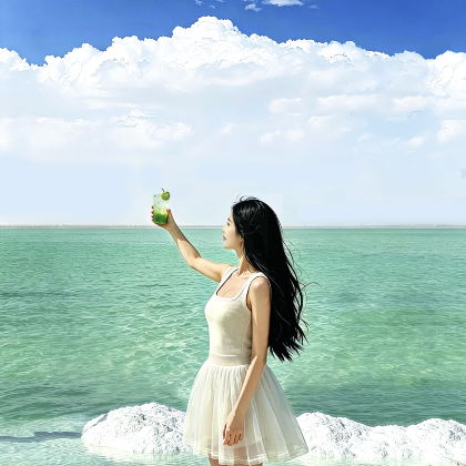 青海湖景区+察尔汗盐湖+茶卡盐湖+大柴旦翡翠湖旅游景区+黑独山+莫高窟+鸣沙山月牙泉+张掖七彩丹霞旅游景区6日5晚拼小团