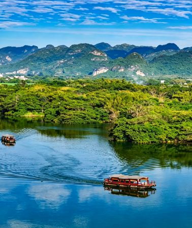 5D4N • China + Guangxi + Nanning + Detian Transnational Waterfall Scenic Spot + Tongling Grand Canyon + Dongnayuwan Scenic Area