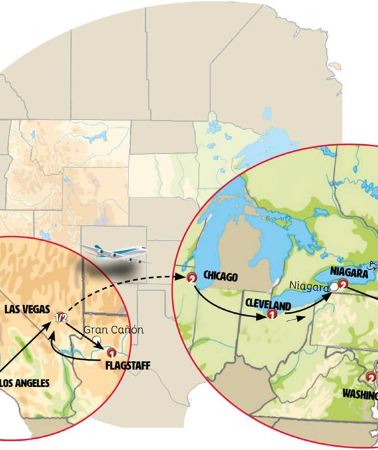 14D13N • From the West with Chicago and NY